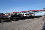 NS 7604 and 9877 with a train of coal empties